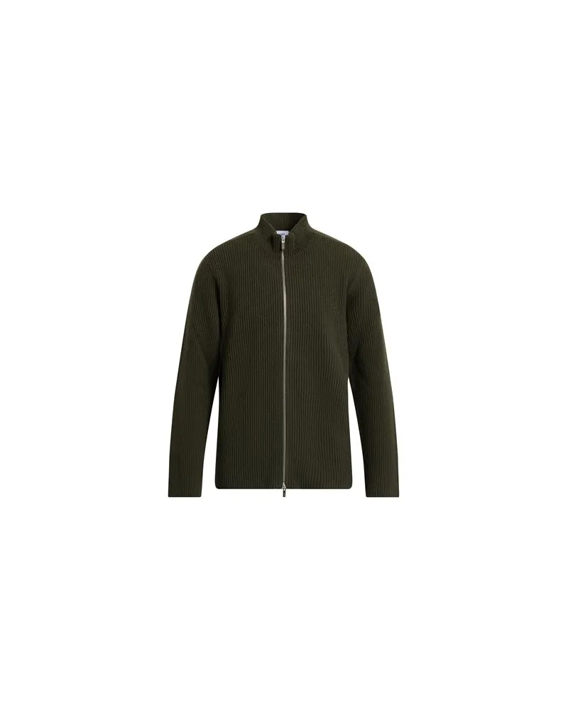 Ferragamo STRICKWAREN - Strickjackenauf YOOX.COM Militärgrün