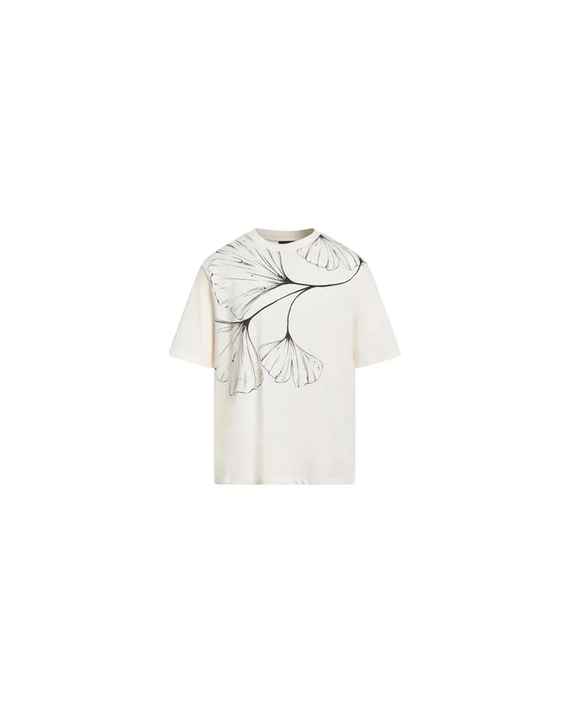 Emporio Armani TOPS - T-shirtsauf YOOX.COM Cremeweiß