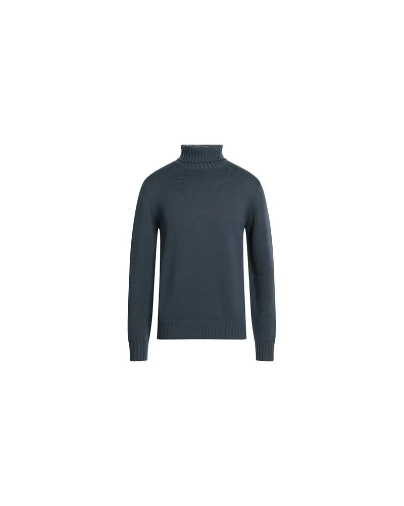 Alpha Studio STRICKWAREN - Rollkragenpulloverauf YOOX.COM Taubenblau
