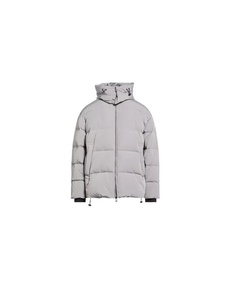 Emporio Armani JACKEN & MÄNTEL - Pufferjacken & Daunenjackenauf YOOX.COM Grau