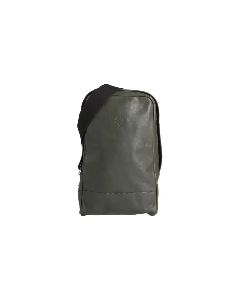 IL BISONTE TASCHEN - Umhängetascheauf YOOX.COM Dunkelgrün