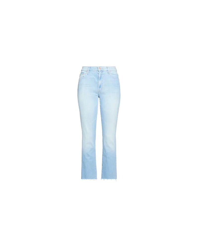 Mother HOSEN & RÖCKE - Jeanshosenauf YOOX.COM Blau