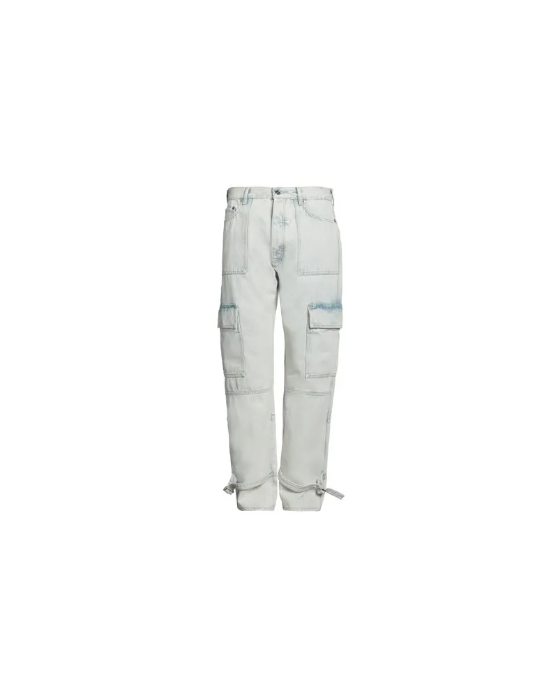 OFF-WHITE HOSEN & RÖCKE - Jeanshosenauf YOOX.COM Blau