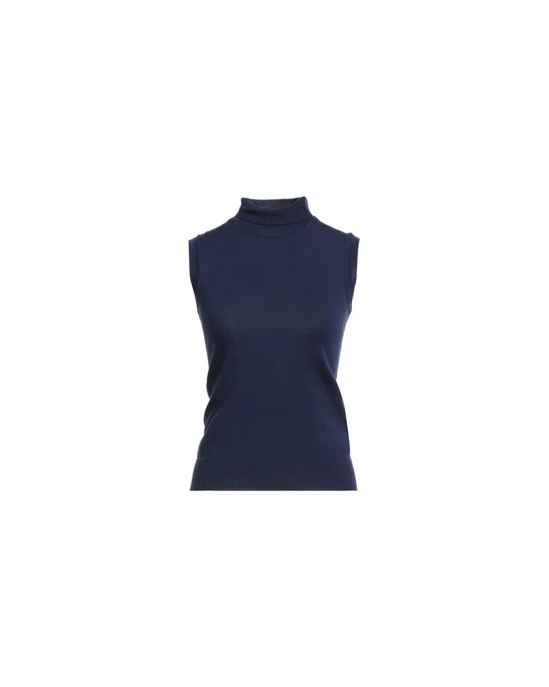 SPORTMAX STRICKWAREN - Rollkragenpulloverauf YOOX.COM Nachtblau