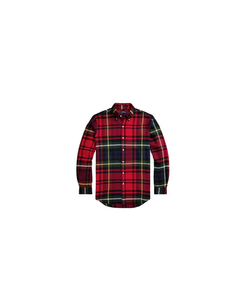 Ralph Lauren CLASSIC FIT PLAID FLANNEL SHIRT  - TOPS - Hemdenauf YOOX.COM Rot