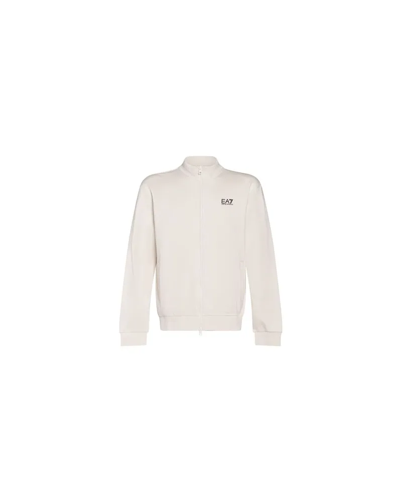 EA7 TOPS - Sweatshirtsauf YOOX.COM Cremeweiß