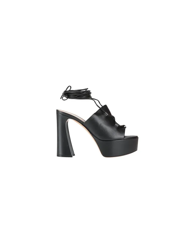 Gianvito Rossi SCHUHE - Sandalenauf YOOX.COM Schwarz
