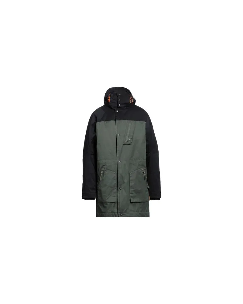 Timberland JACKEN & MÄNTEL - Mäntelauf YOOX.COM Dunkelgrün