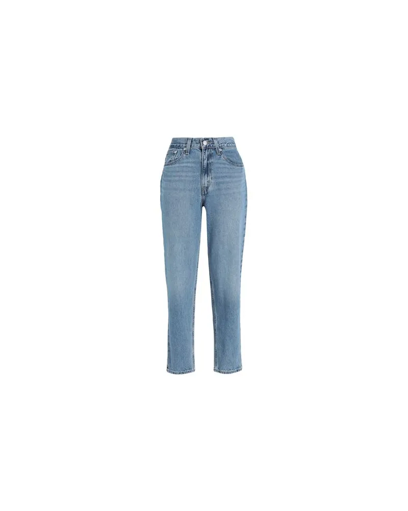 Levi's 80S MOM JEAN - WORN IN  - HOSEN & RÖCKE - Jeanshosenauf YOOX.COM Blau