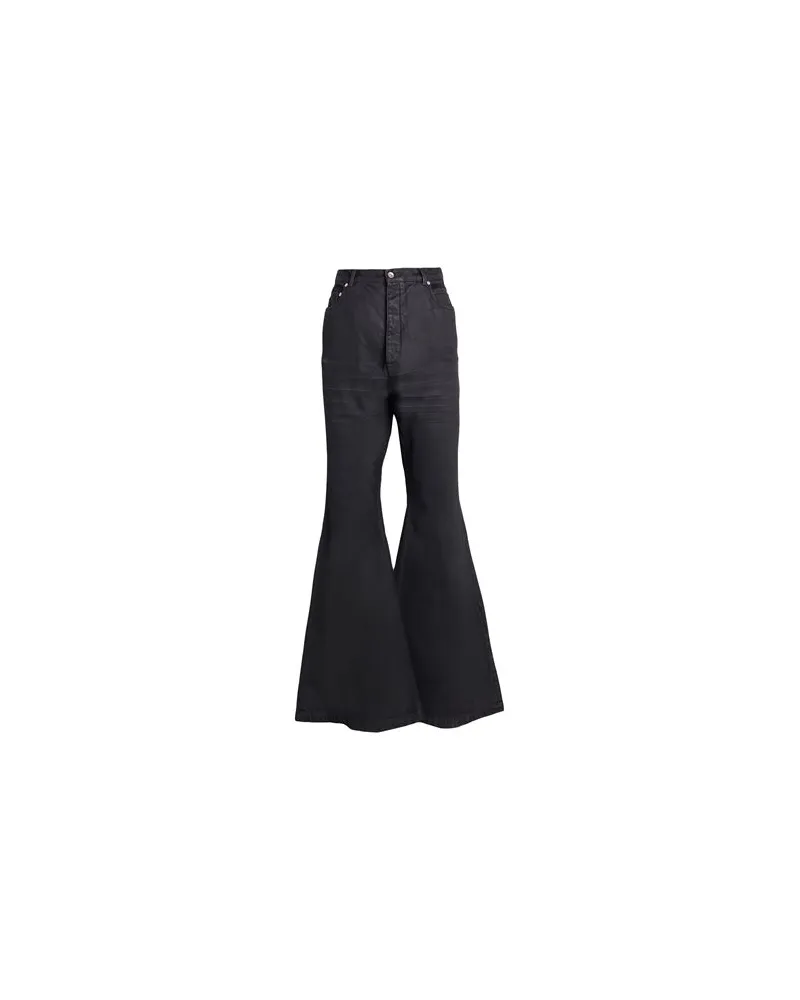 Rick Owens HOSEN & RÖCKE - Jeanshosenauf YOOX.COM Schwarz