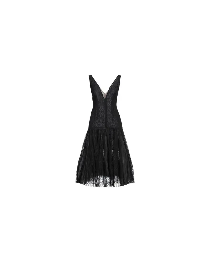 Elisabetta Franchi KLEIDER - Midi-Kleiderauf YOOX.COM Schwarz