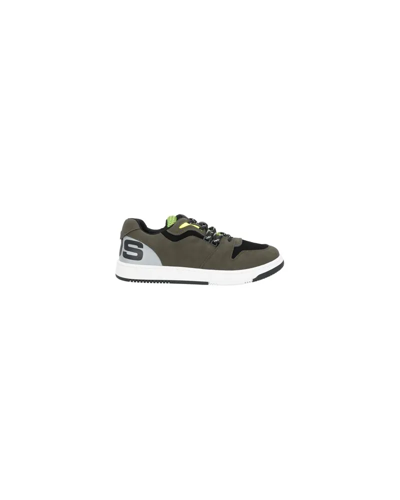 Cesare Paciotti SCHUHE - Sneakersauf YOOX.COM Militärgrün