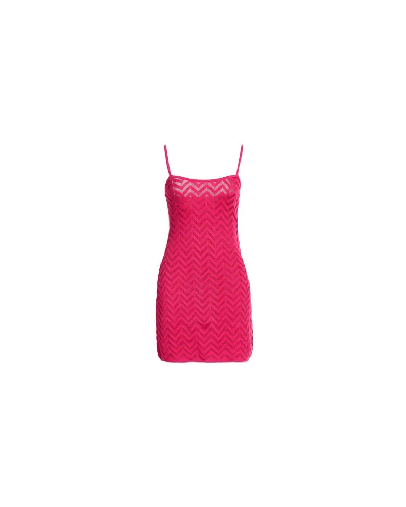 Missoni KLEIDER - Mini-Kleiderauf YOOX.COM Fuchsia