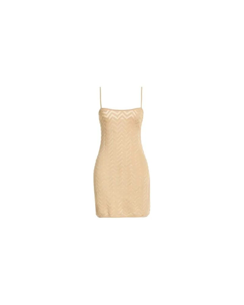 Missoni KLEIDER - Mini-Kleiderauf YOOX.COM Beige