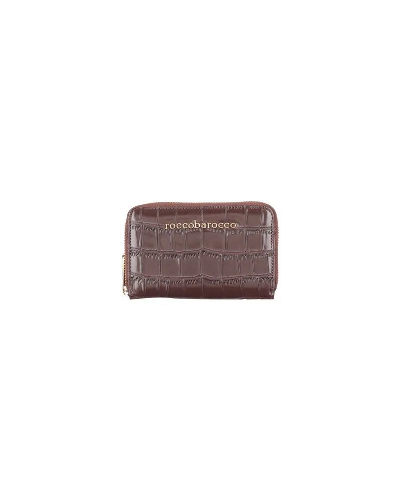 Rocco Barocco Kleinlederwaren - Brieftaschenauf YOOX.COM Schokobraun