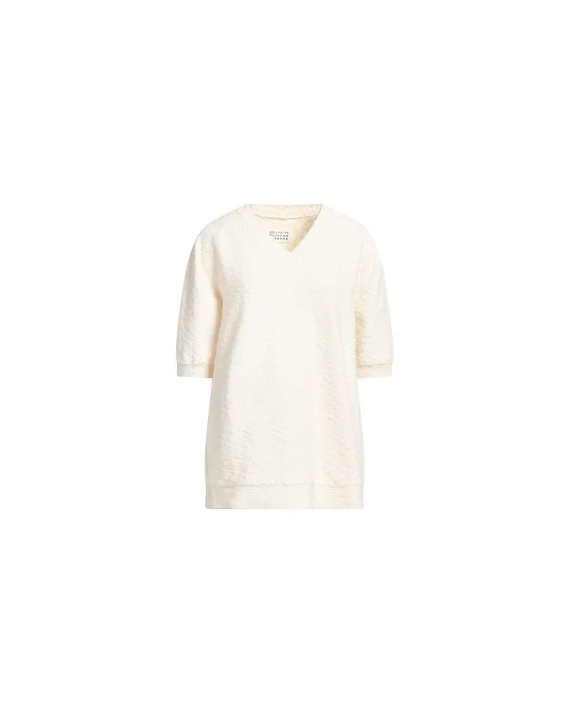 Maison Margiela STRICKWAREN - Pulloverauf YOOX.COM Elfenbein