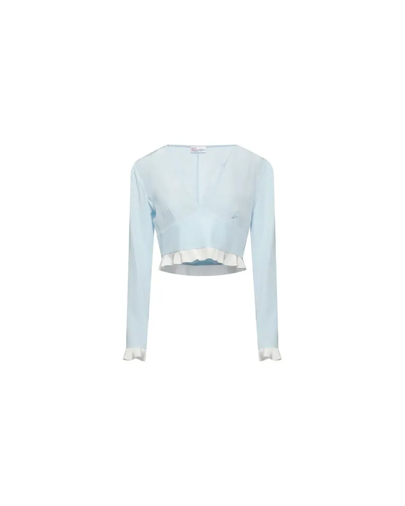 RED Valentino TOPS - Topsauf YOOX.COM Himmelblau
