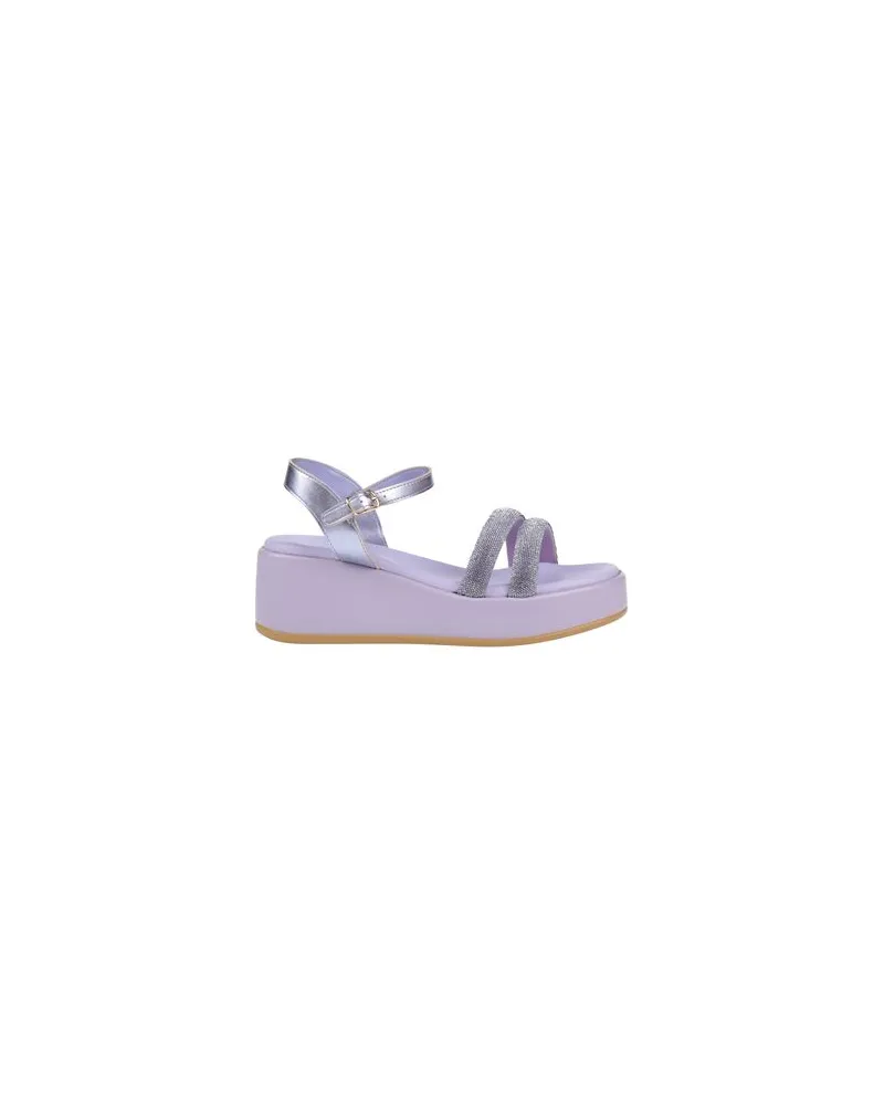 CAFèNOIR  SCHUHE - Sandalenauf YOOX.COM Lila