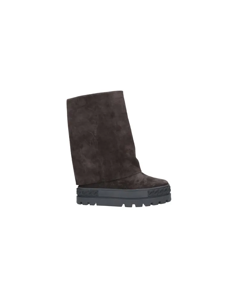 Casadei SCHUHE - Stiefelettenauf YOOX.COM Braungrau