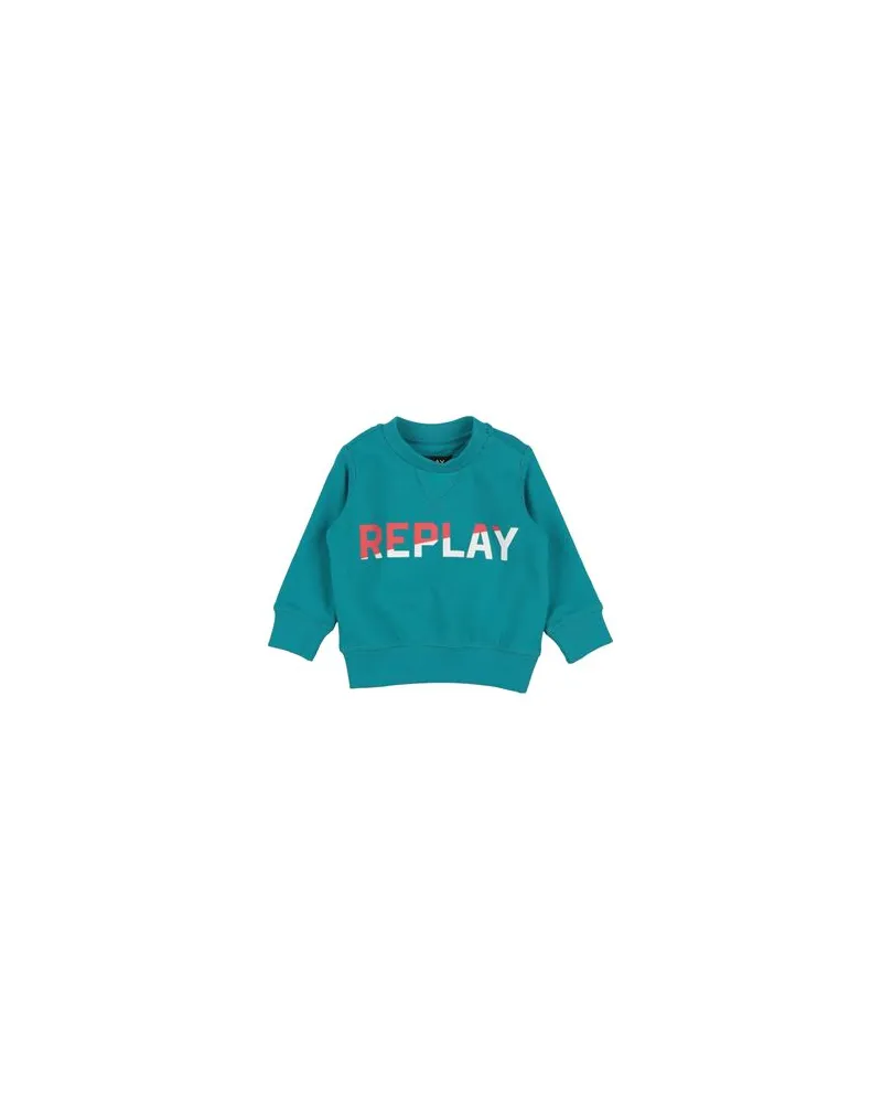Replay TOPS - Sweatshirtsauf YOOX.COM Aquamarin