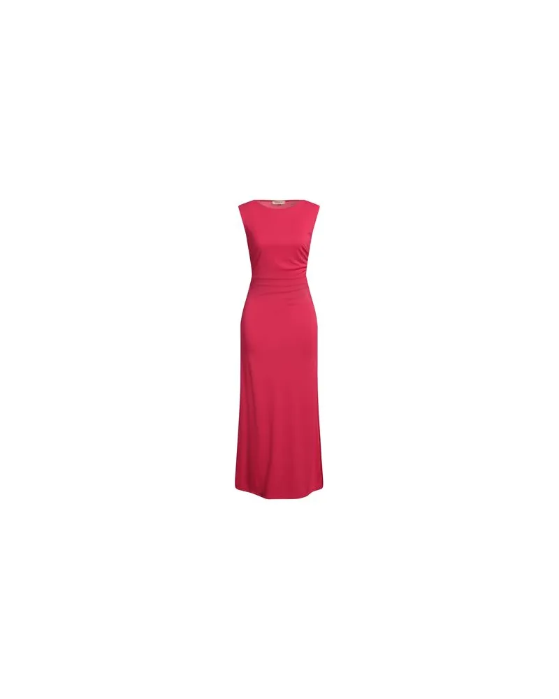 Twin-Set KLEIDER - Maxi-Kleiderauf YOOX.COM Fuchsia