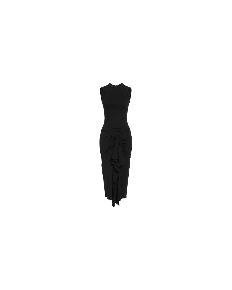 ATTICO KLEIDER - Midi-Kleiderauf YOOX.COM Schwarz