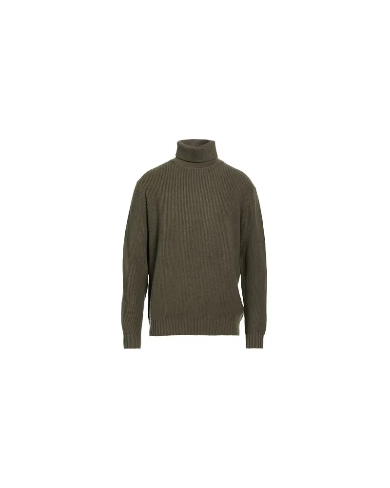 Filippo de Laurentiis STRICKWAREN - Rollkragenpulloverauf YOOX.COM Dunkelgrün