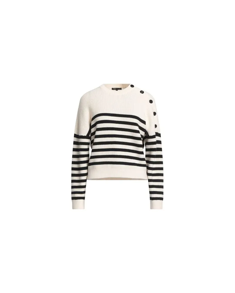 Maje STRICKWAREN - Pulloverauf YOOX.COM Elfenbein