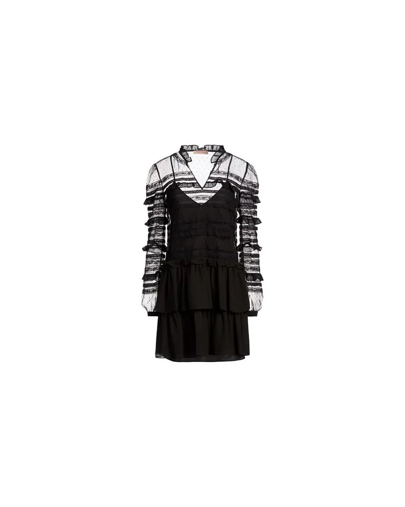 Twin-Set KLEIDER - Mini-Kleiderauf YOOX.COM Schwarz