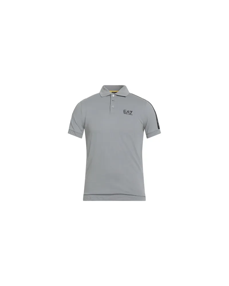 EA7 TOPS - Poloshirtsauf YOOX.COM Hellgrau
