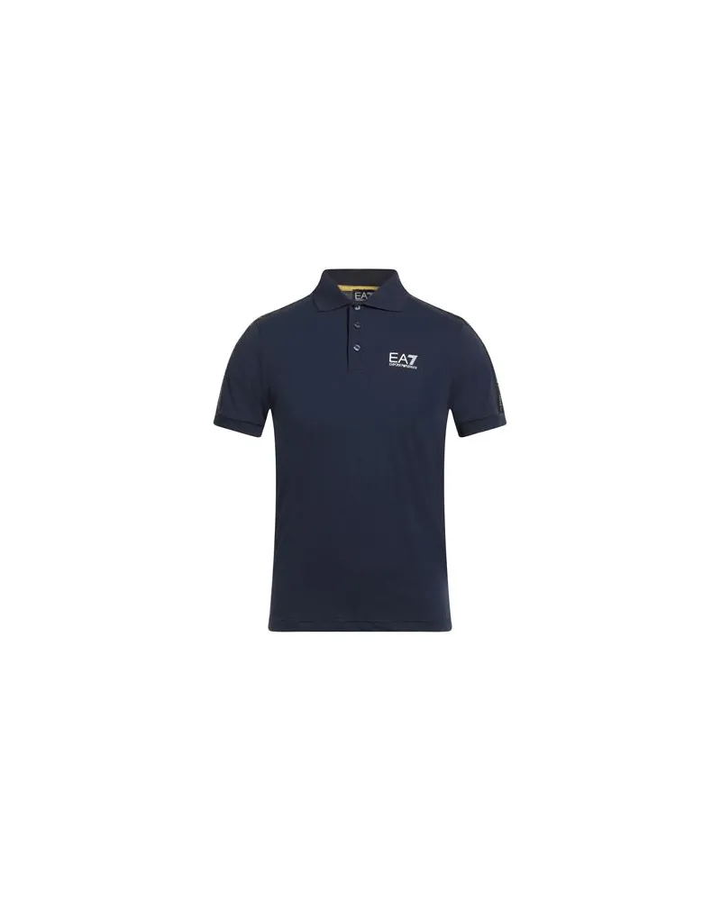 EA7 TOPS - Poloshirtsauf YOOX.COM Marineblau