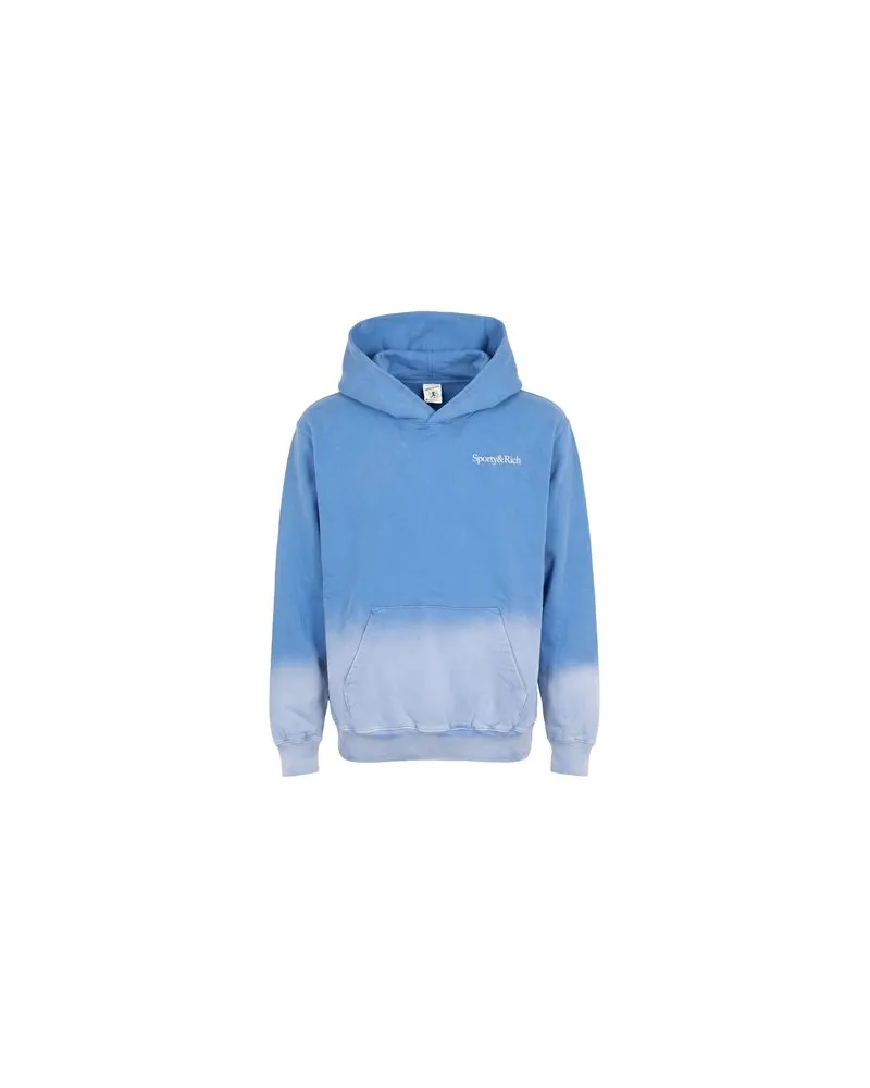 SPORTY & RICH TOPS - Sweatshirtsauf YOOX.COM Azurblau