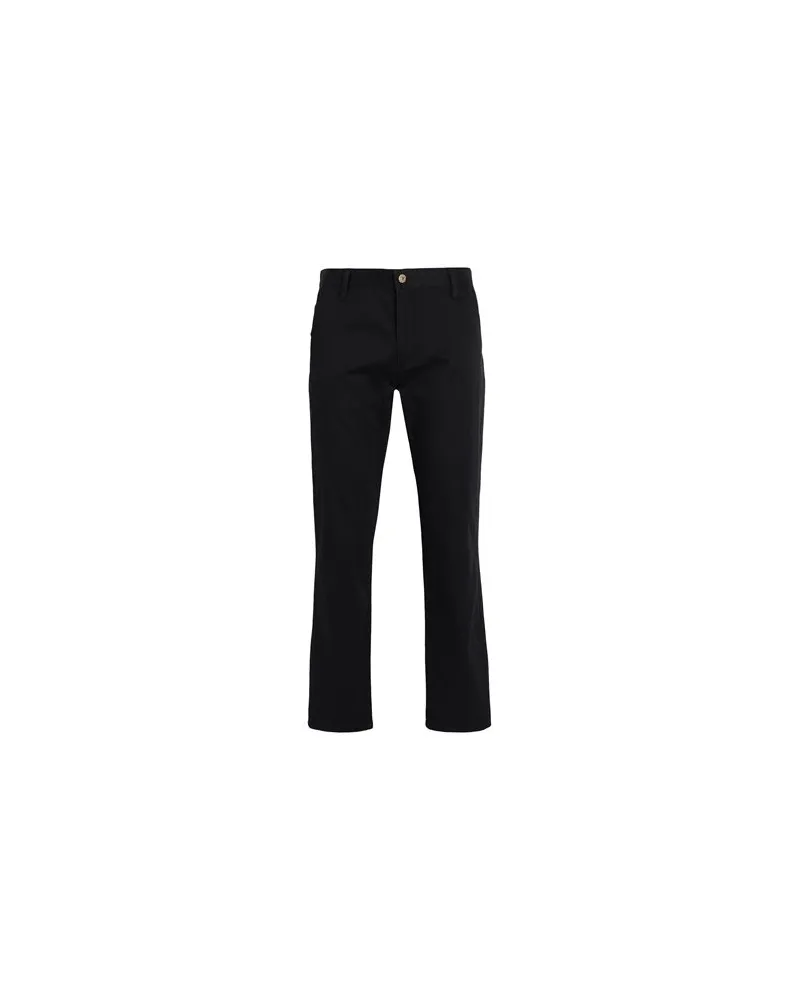 Dockers ALPHA ORIGINAL KHAKI SLIM  - HOSEN & RÖCKE - Hosenauf YOOX.COM Schwarz
