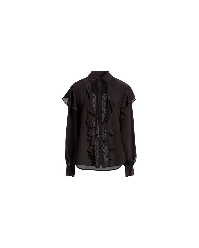 Icona By Kaos TOPS - Hemdenauf YOOX.COM Schwarz