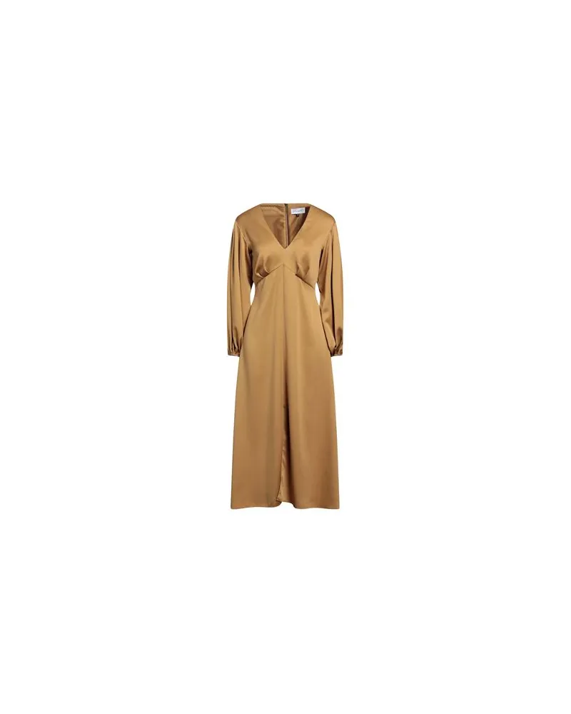 Closet KLEIDER - Midi-Kleiderauf YOOX.COM Senf