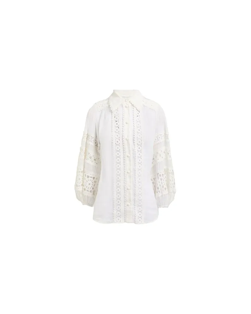 Zimmermann TOPS - Hemdenauf YOOX.COM Weiß