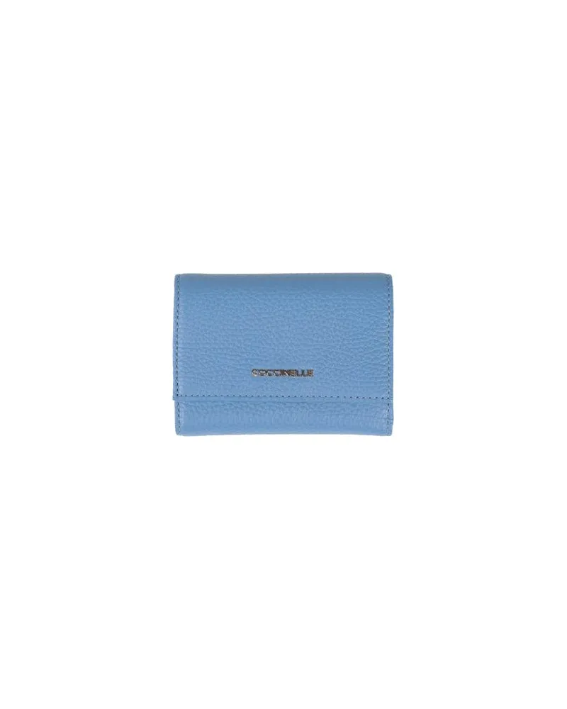Coccinelle Kleinlederwaren - Brieftaschenauf YOOX.COM Hellblau