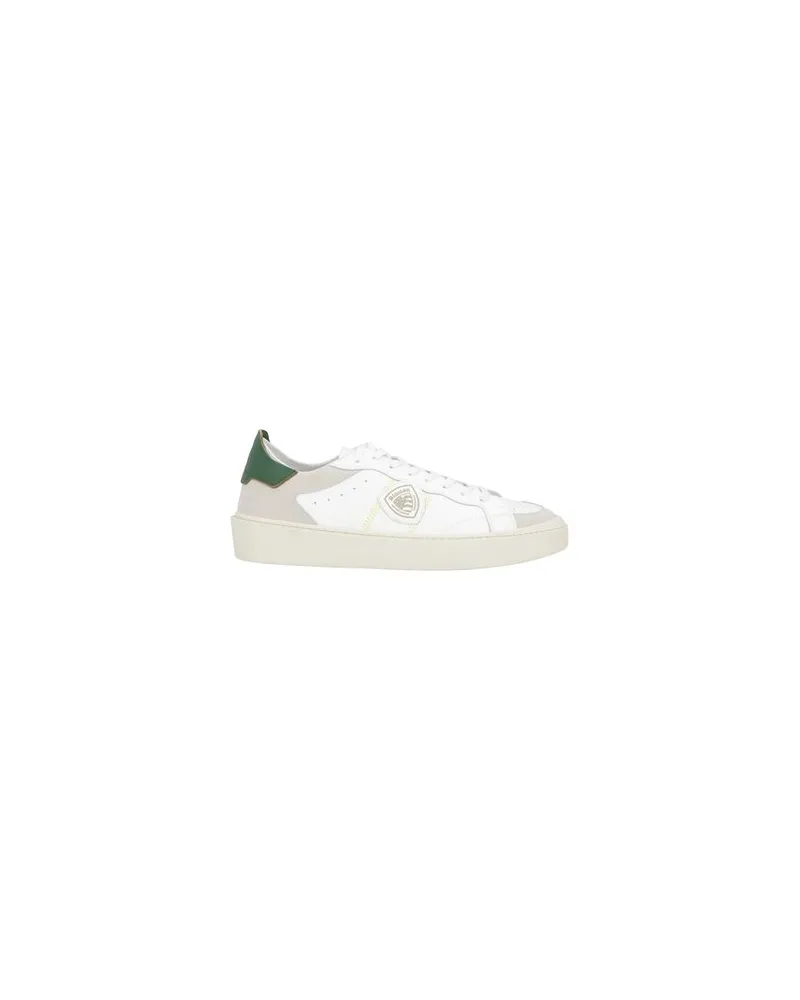 Blauer SCHUHE - Sneakersauf YOOX.COM Weiß