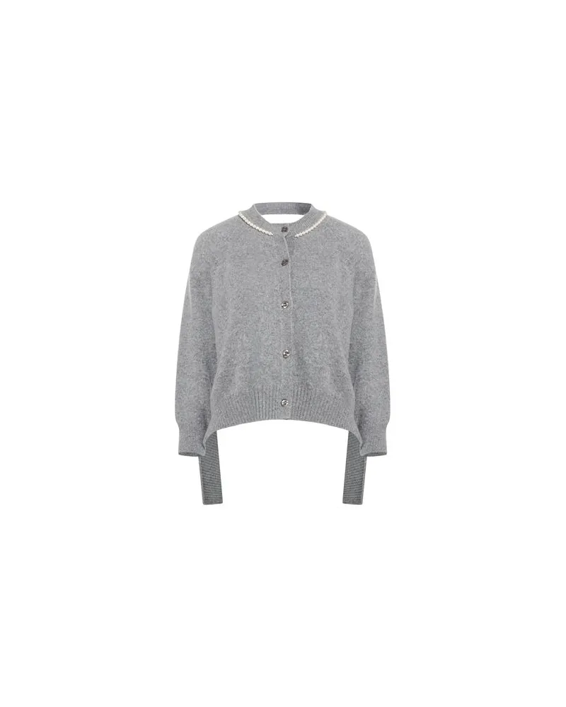 Simone Rocha STRICKWAREN - Strickjackenauf YOOX.COM Grau
