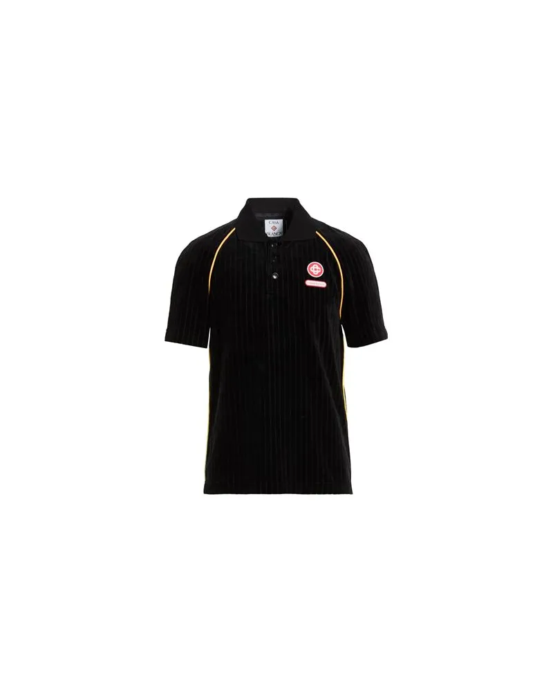 Casablanca Paris TOPS - Poloshirtsauf YOOX.COM Schwarz