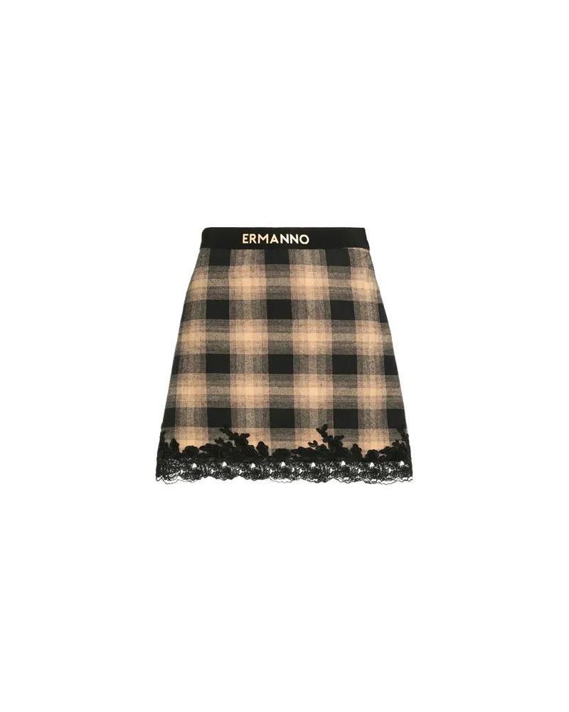 Ermanno Scervino HOSEN & RÖCKE - Miniröckeauf YOOX.COM Kamel