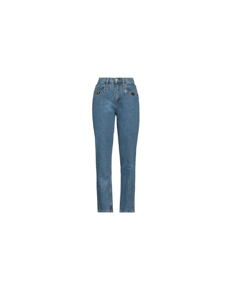 RE/DONE HOSEN & RÖCKE - Jeanshosenauf YOOX.COM Blau