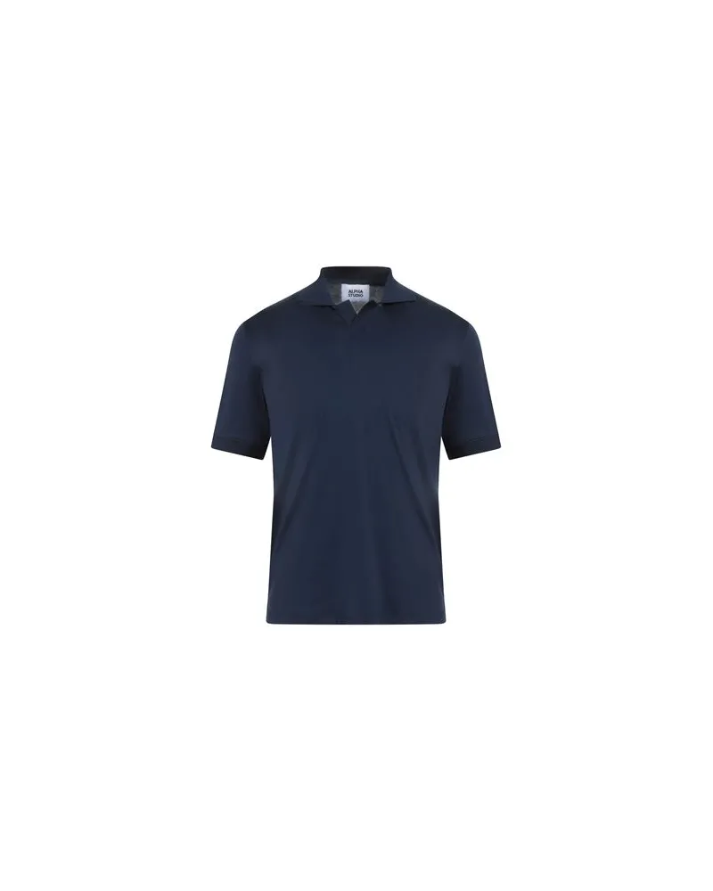 Alpha Studio TOPS - Poloshirtsauf YOOX.COM Nachtblau