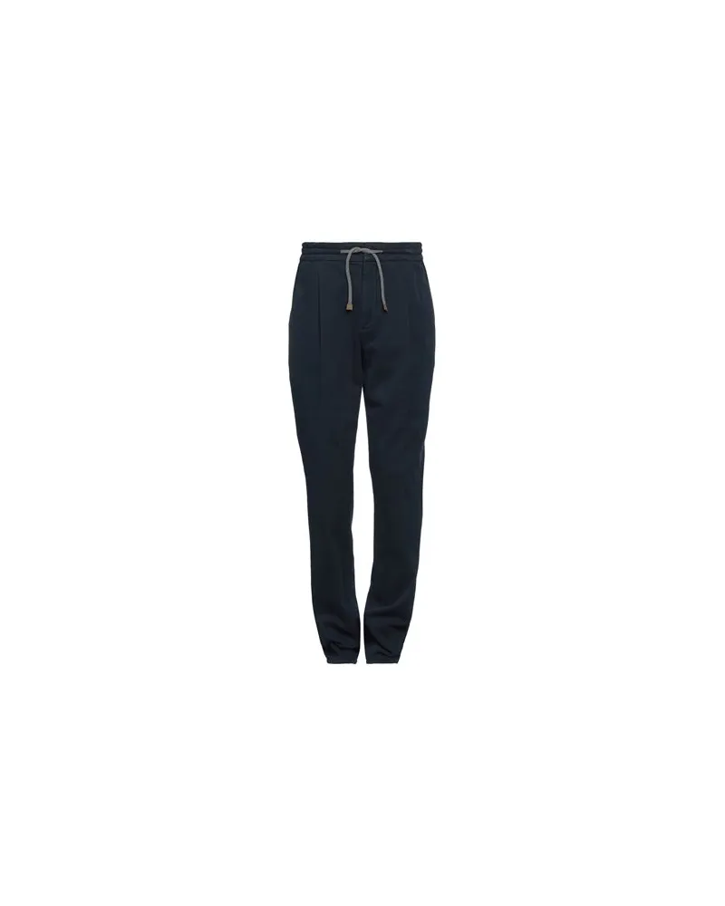 Brunello Cucinelli HOSEN & RÖCKE - Hosenauf YOOX.COM Marineblau