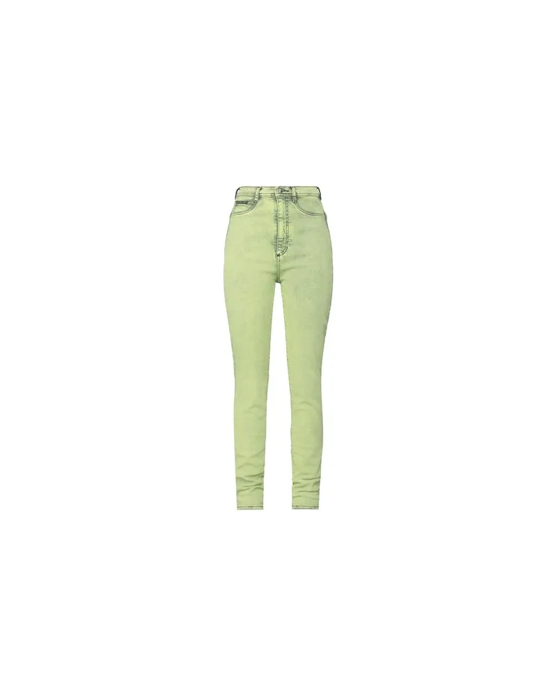Philipp Plein HOSEN & RÖCKE - Jeanshosenauf YOOX.COM Limettengrün