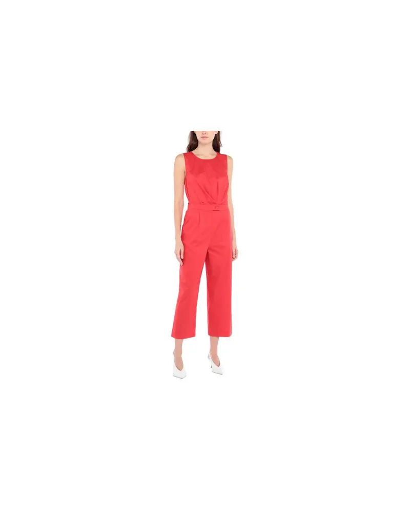 Patrizia Pepe OVERALLS - Jumpsuitsauf YOOX.COM Rot