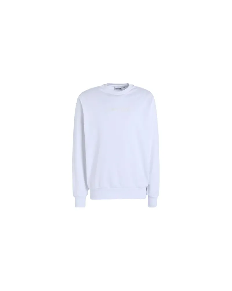 Calvin Klein TOPS - Sweatshirtsauf YOOX.COM Weiß