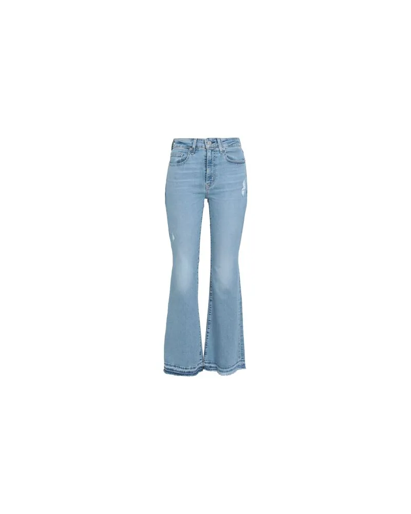 Levi's 726 HR FLARE WORN IN  - HOSEN & RÖCKE - Jeanshosenauf YOOX.COM Blau