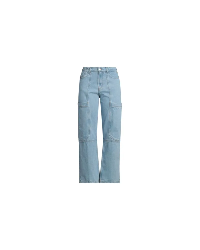 GCDS HOSEN & RÖCKE - Jeanshosenauf YOOX.COM Blau