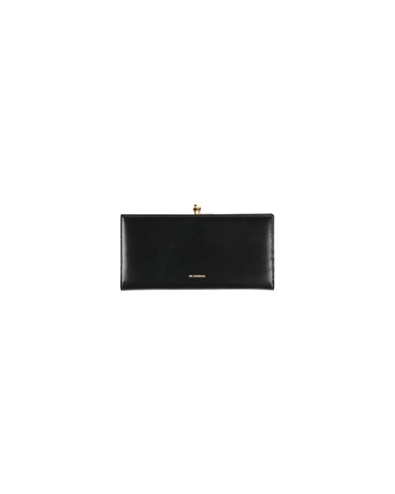 Jil Sander Kleinlederwaren - Brieftaschenauf YOOX.COM Schwarz